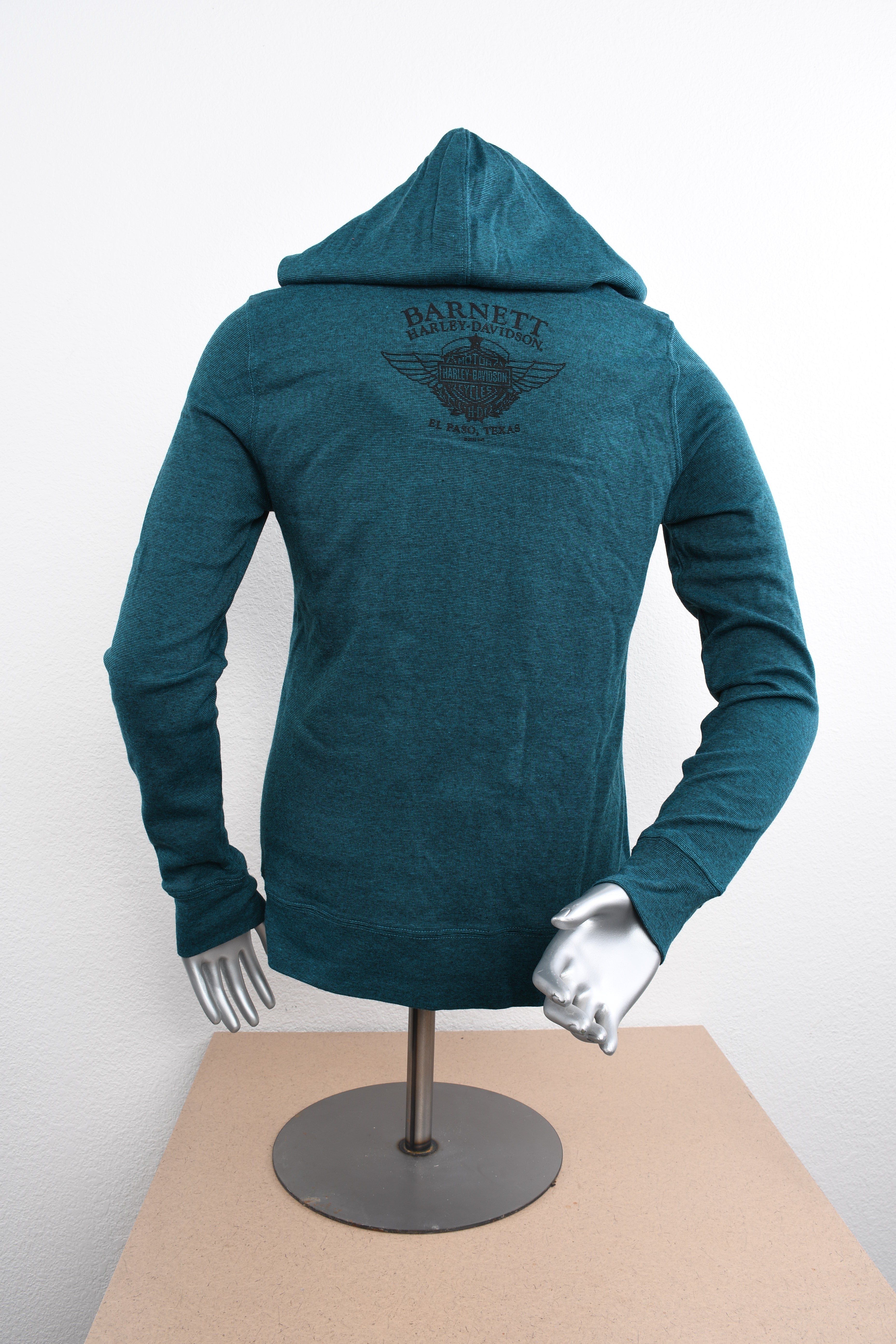 Licensed Product Womens Abyss 03 Full Zip Blue Long Sleeve Hoodie