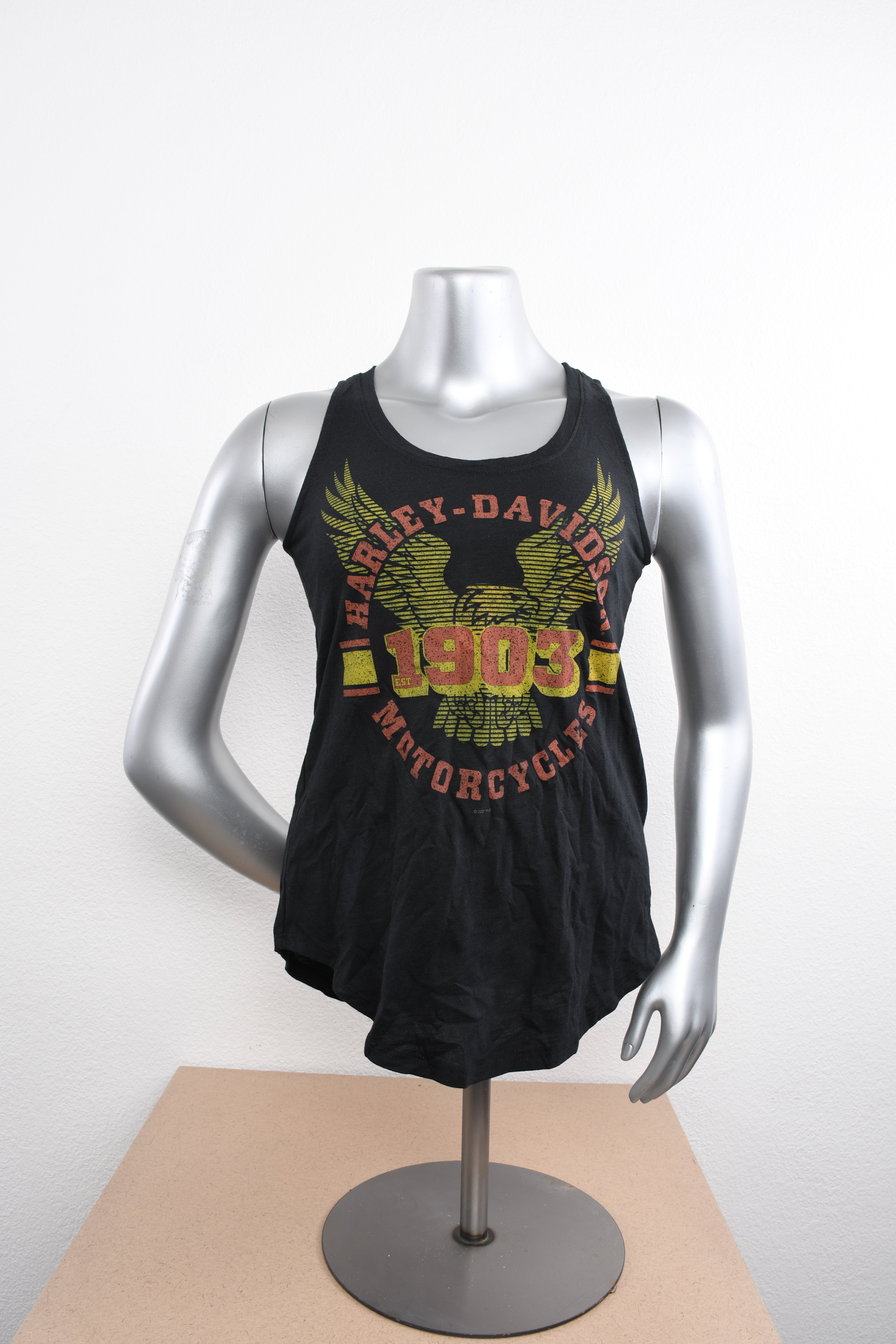 Licensed Product Womens Up University Eagle Black Sleeveless Tank