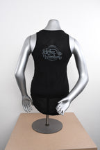 Licensed Product Womens Charmed Wings with Lace Black Sleeveless Tank