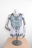 Licensed Product Womens Kaleidoscope Sublimated White Sleeveless Tank