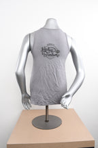 Licensed Product Womens Aliance Willie G Skull Grey Sleeveless Tank