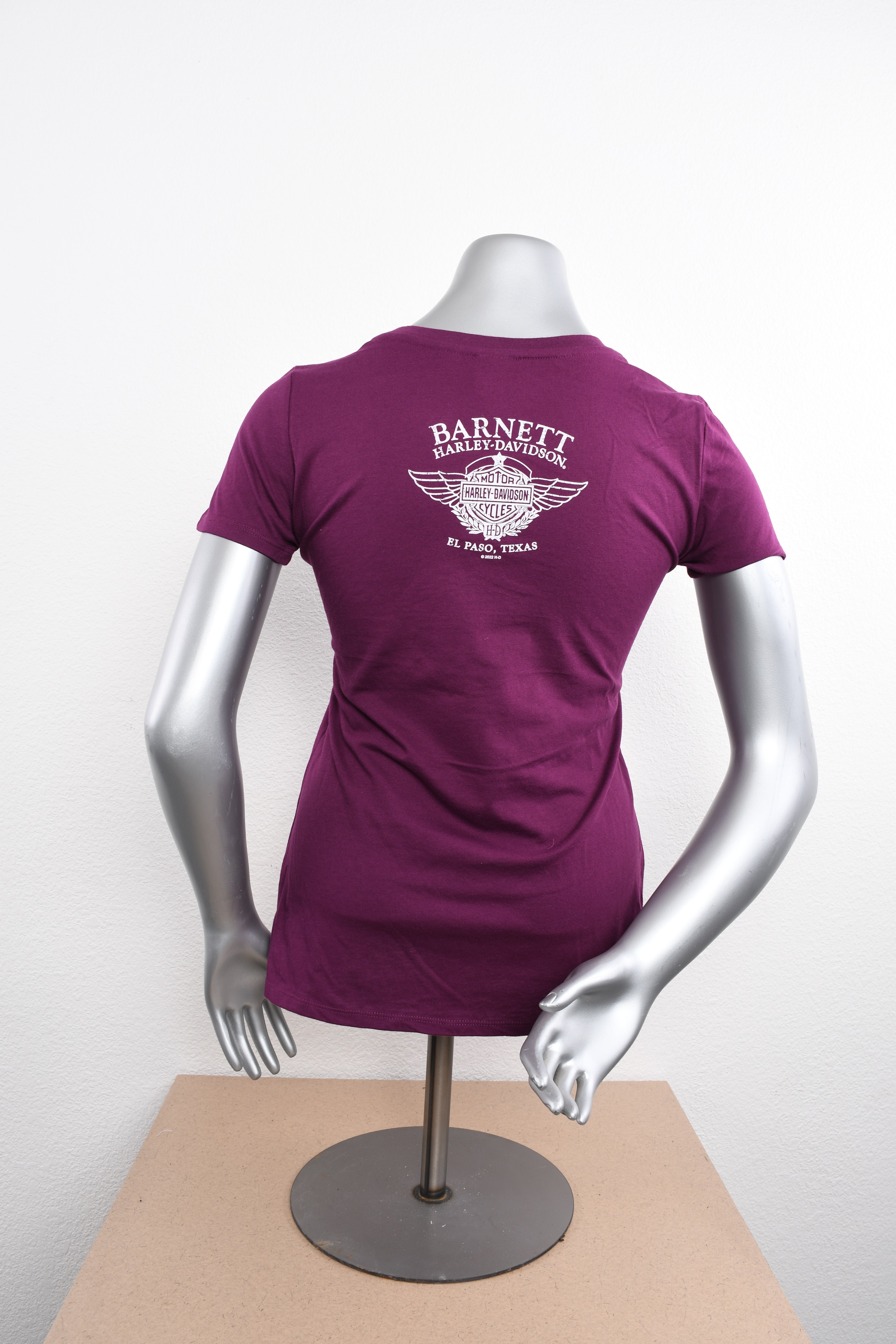 Licensed Product Womens Intuition Applique Purple Short Sleeve T-Shirt