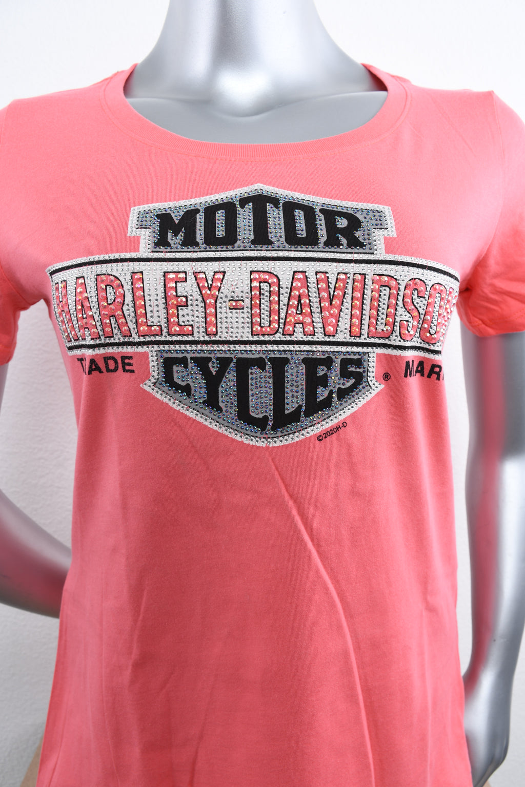 Licensed Product Womens Multiply Pink Bling Pink Short Sleeve T-Shirt