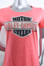 Licensed Product Womens Multiply Pink Bling Pink Short Sleeve T-Shirt