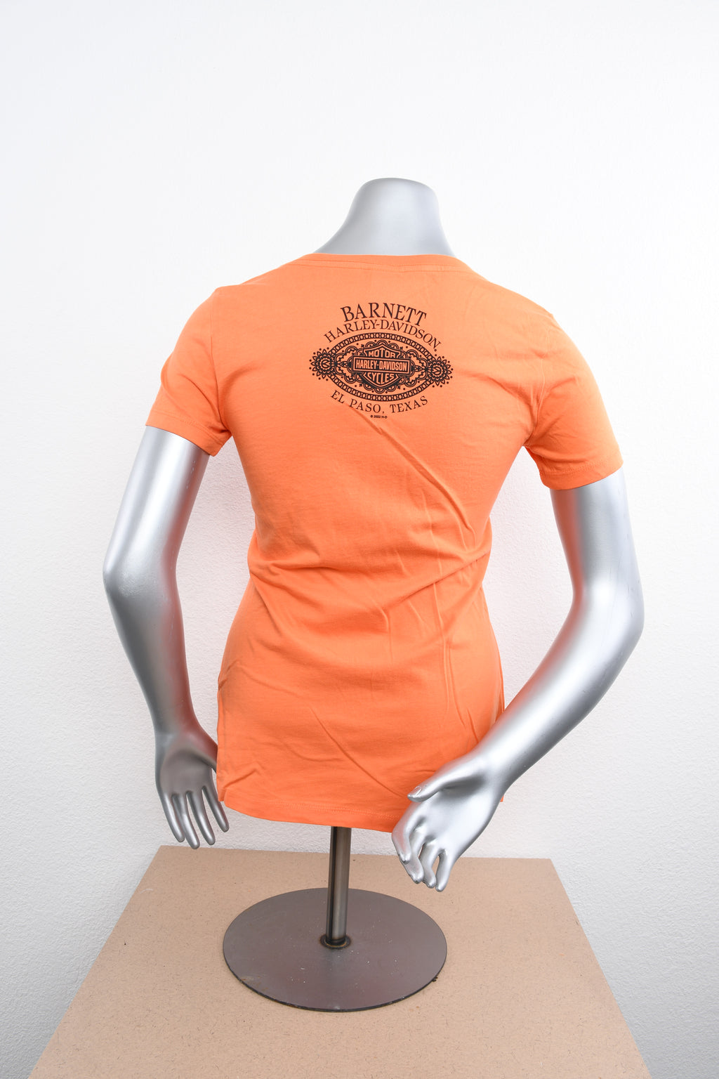 Licensed Product Womens Multiply Bling Orange Short Sleeve T-Shirt