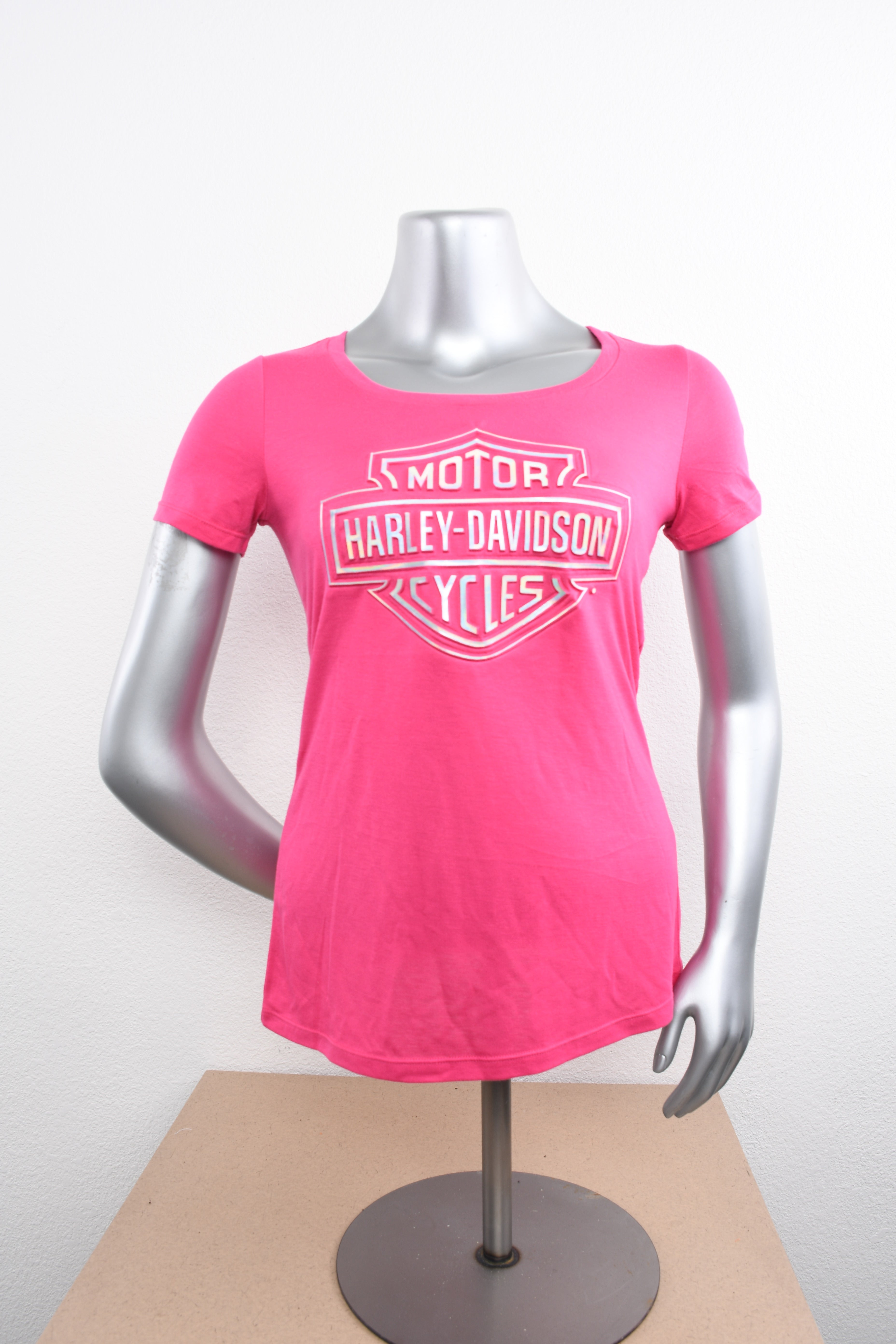 Licensed Product Womens Outstanding Foil Pink Short Sleeve T-Shirt Main image