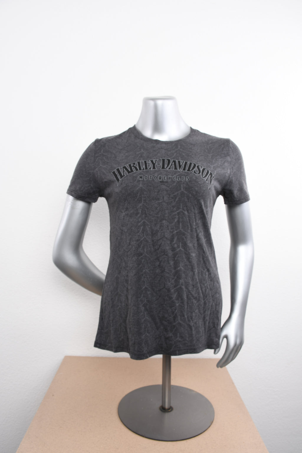 Licensed Product Womens Untamed Name Tire Tread Grey Short Sleeve T-Shirt