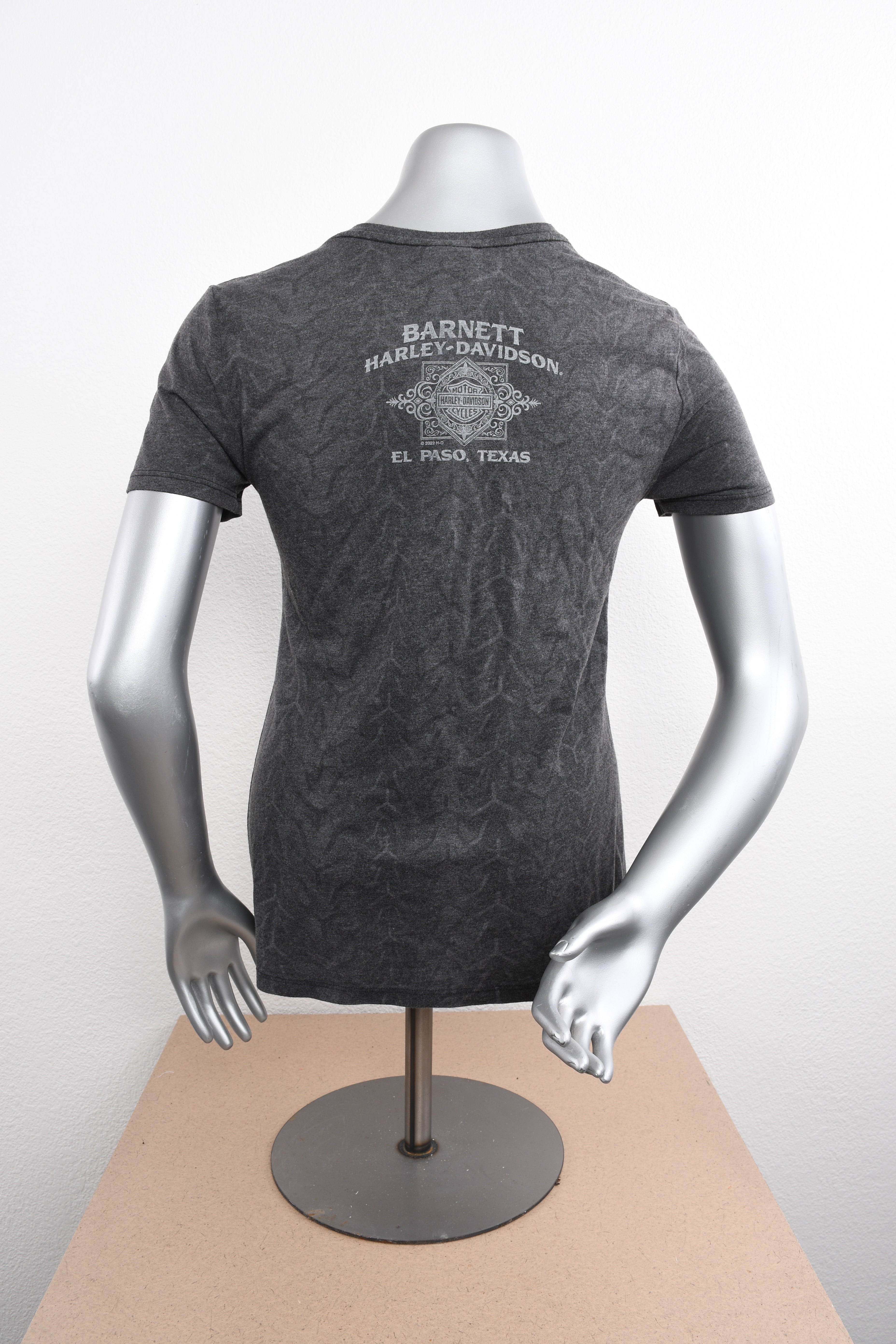 Licensed Product Womens Untamed Name Tire Tread Grey Short Sleeve T-Shirt