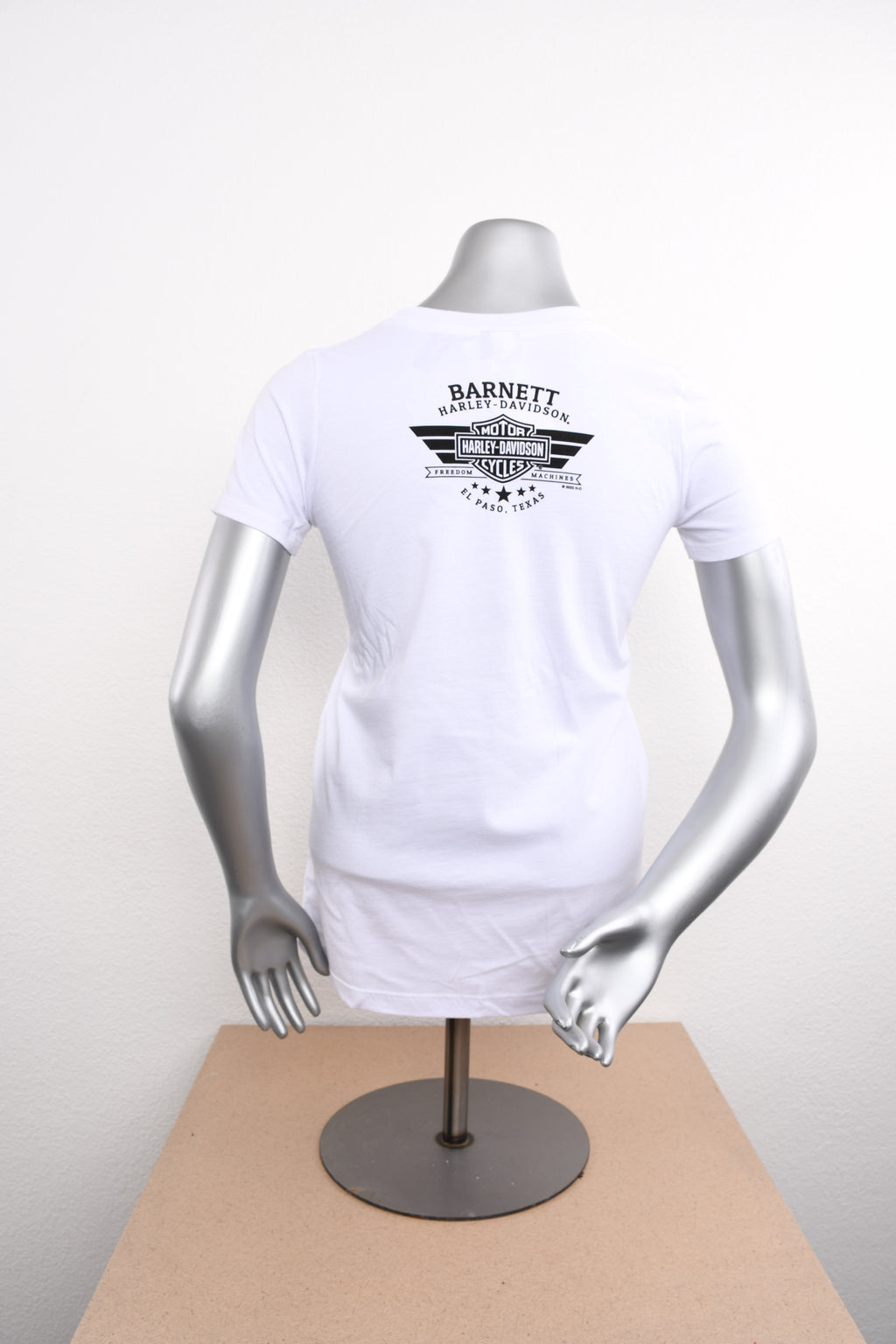 Licensed Product Womens Faded States White Short Sleeve T-Shirt