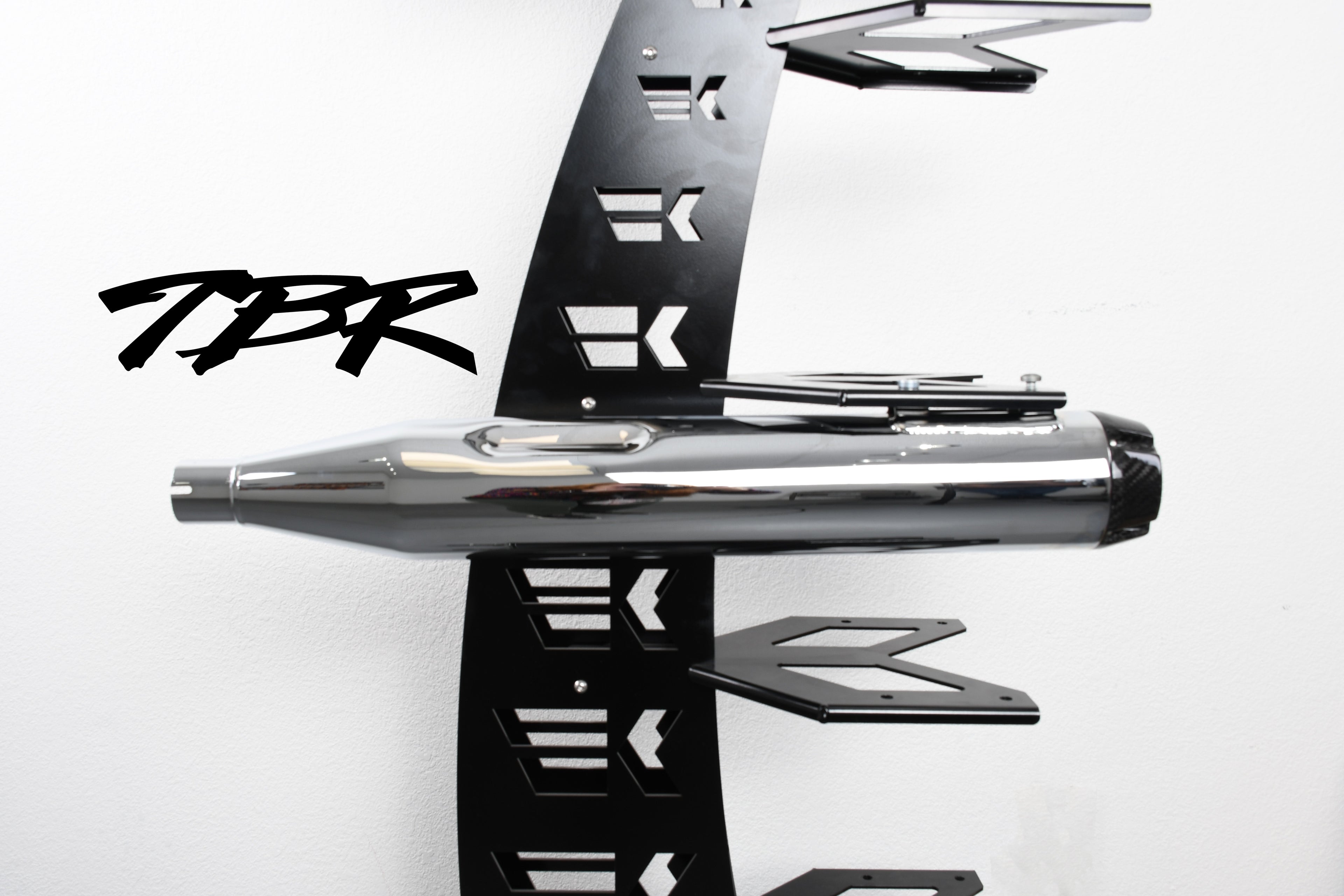 TWO BROTHERS RACING HD TOURING SLIP ONS DUAL - CHROME