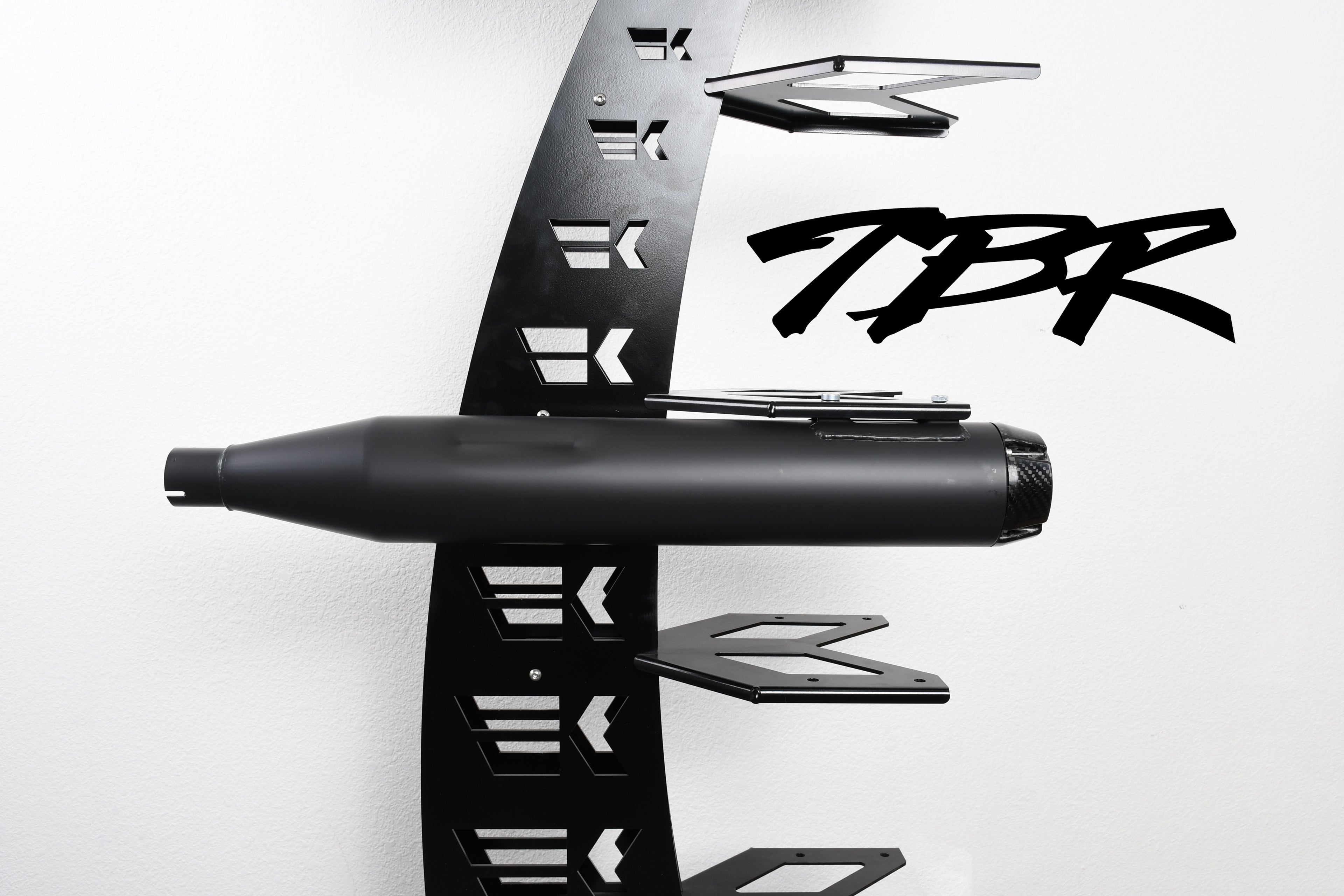 TWO BROTHERS RACING HD TOURING SLIP ONS DUAL - BLACK