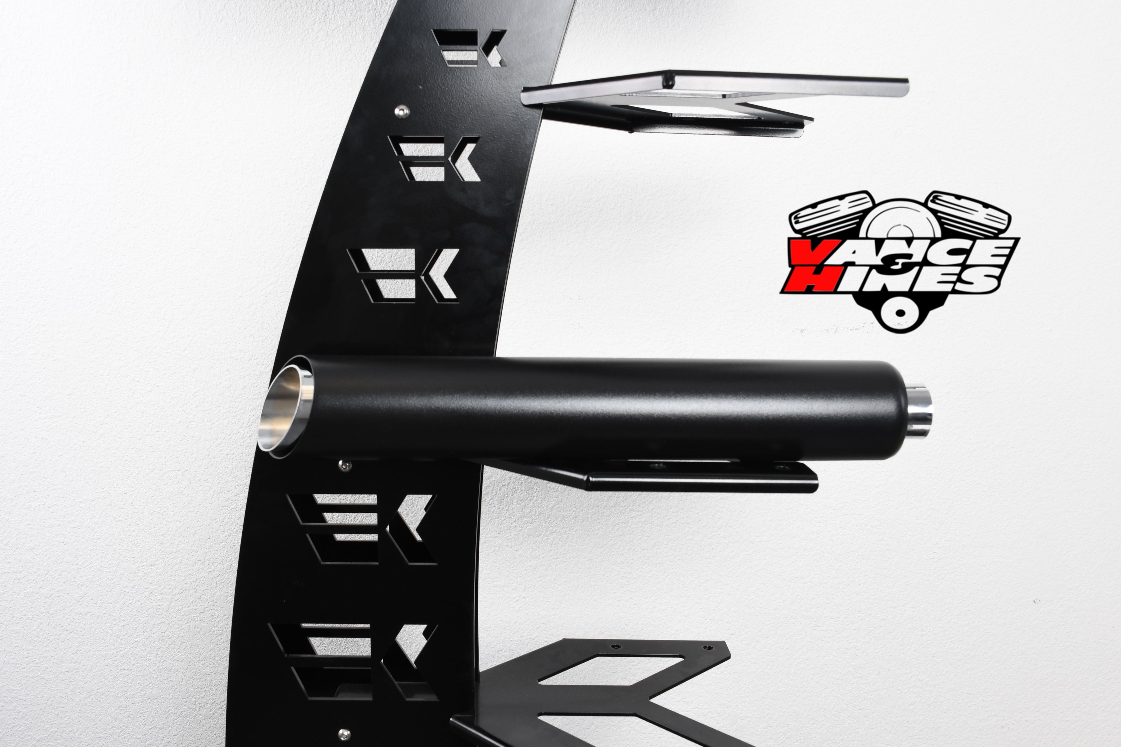 VANCE & HINES  3" SLASH SLIP ON MUFFLERS - BLACK