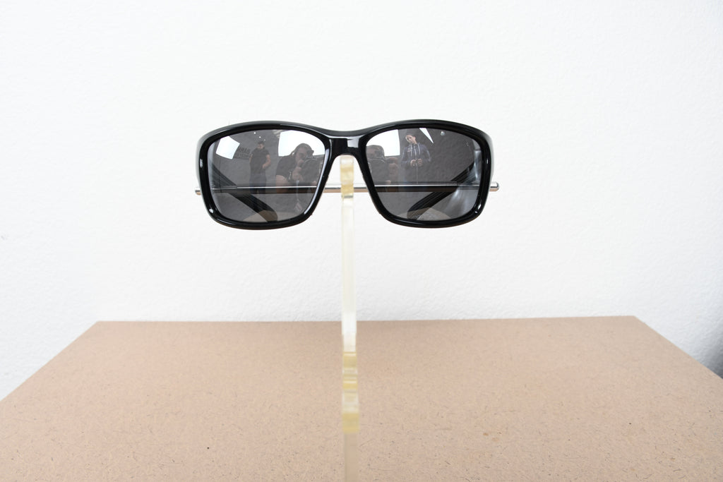 Licensed Product Black Frame Smoke Polarized Flash Lens Sunglasses