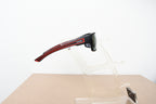 Licensed Product Matte Black Frame Red Polarized Flash Lens Sunglasses