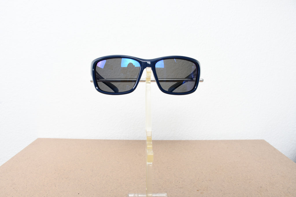 Licensed Product Navy Frame Light Blue Polarized Flash Lens Sunglasses