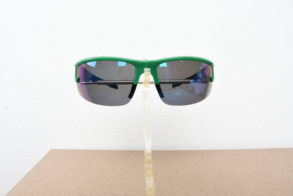 Licensed Product Green Frame Green Polarized Flash Lens Sunglasses