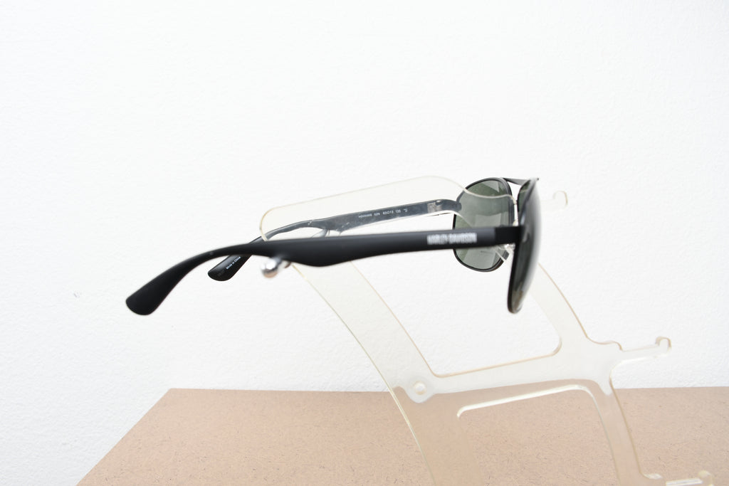 Licensed Product Matte Black Frame Green Lens Sunglasses