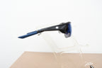 Licensed Product Matte Black Frame Blue Mirror Lens Sunglasses