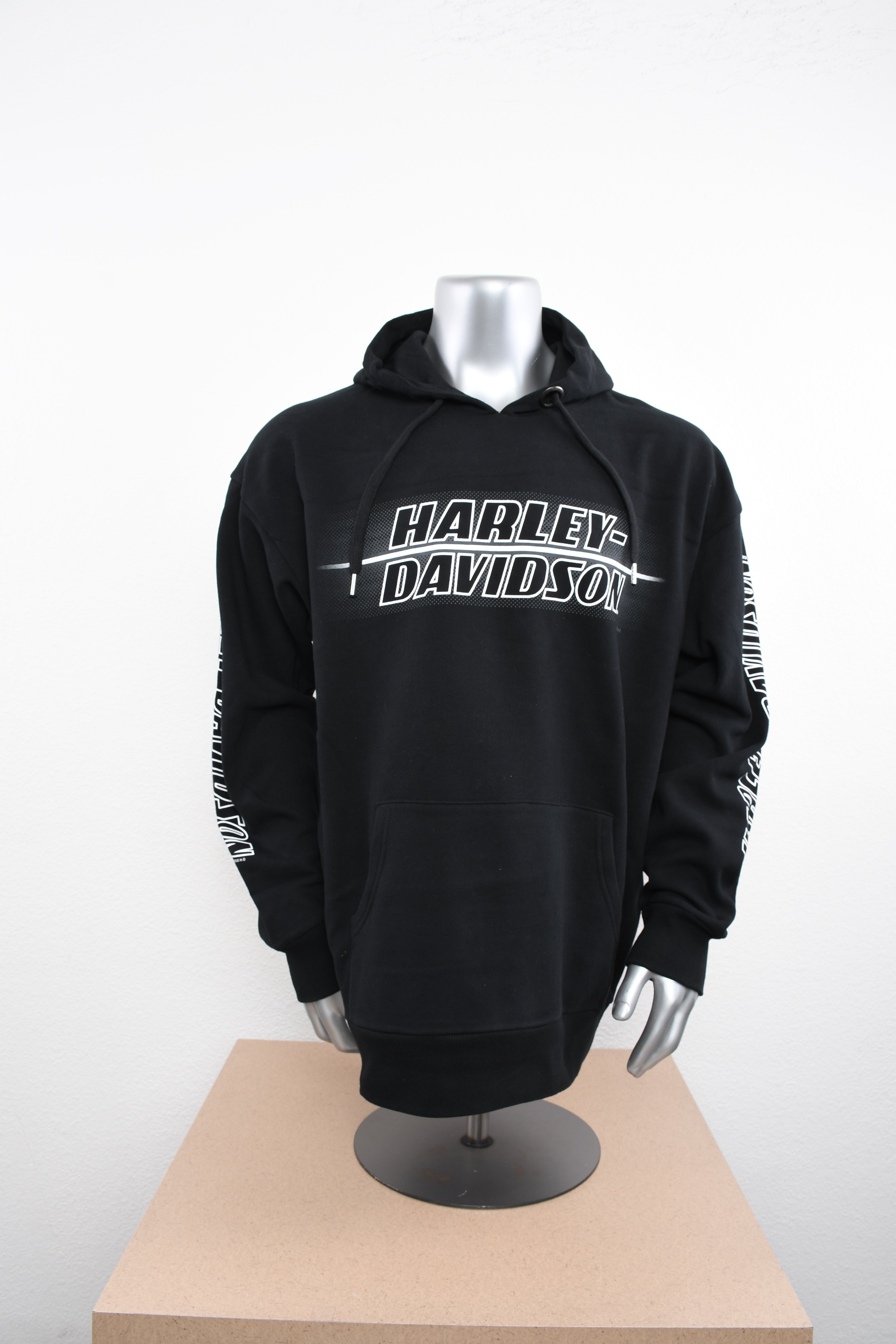 Licensed Product Mens Name Line Pullover Black Long Sleeve Hoodie Main image