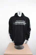 Licensed Product Mens Name Line Pullover Black Long Sleeve Hoodie