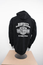 Licensed Product Mens Name Line Pullover Black Long Sleeve Hoodie