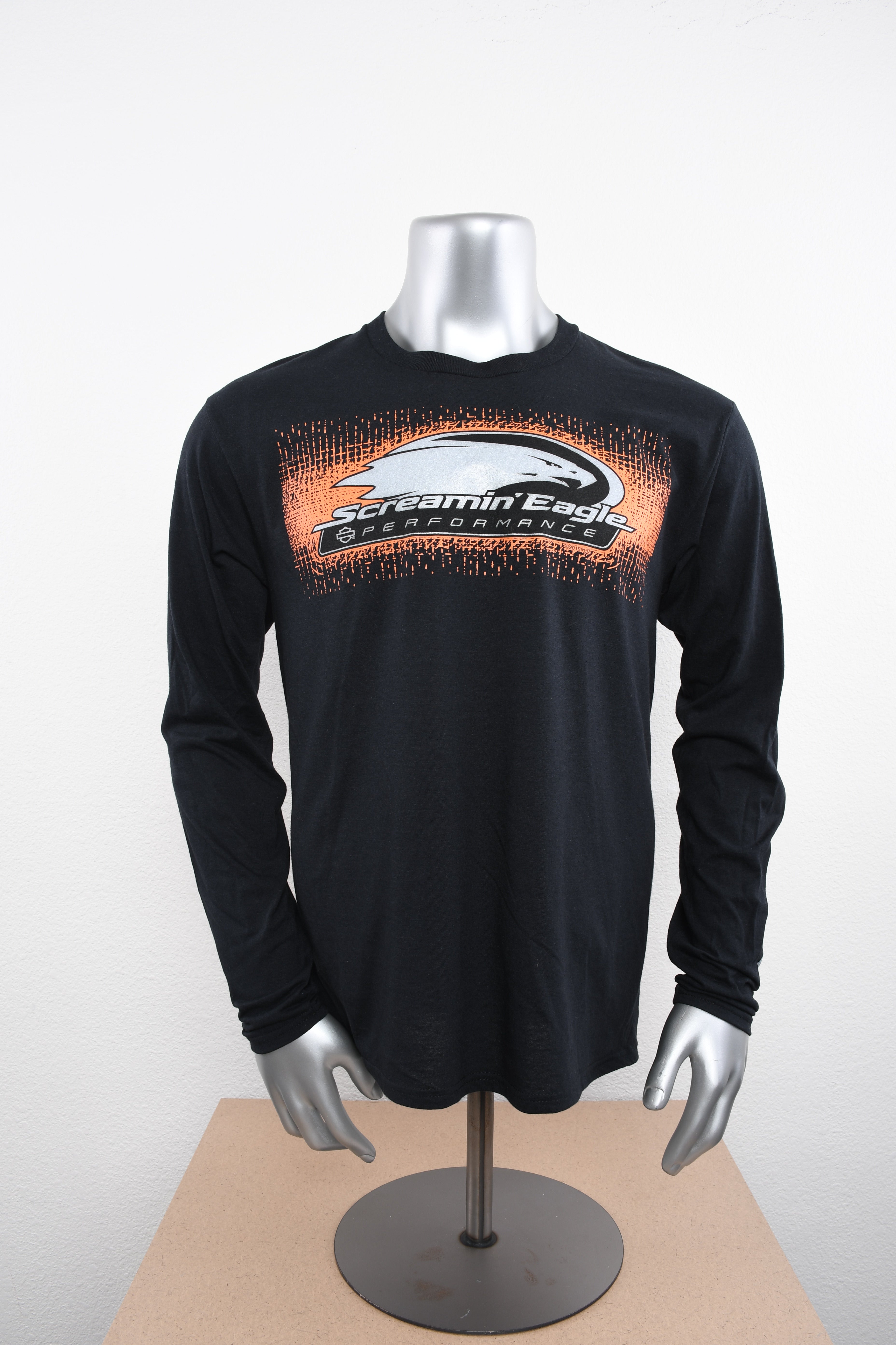 Licensed Product Mens Screamin Eagle Glory Black Long Sleeve T-Shirt