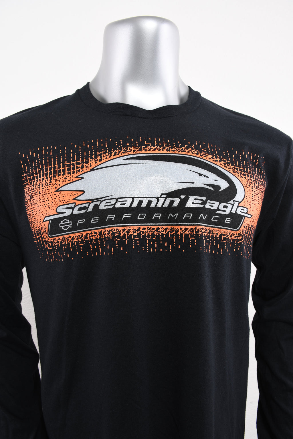 Licensed Product Mens Screamin Eagle Glory Black Long Sleeve T-Shirt