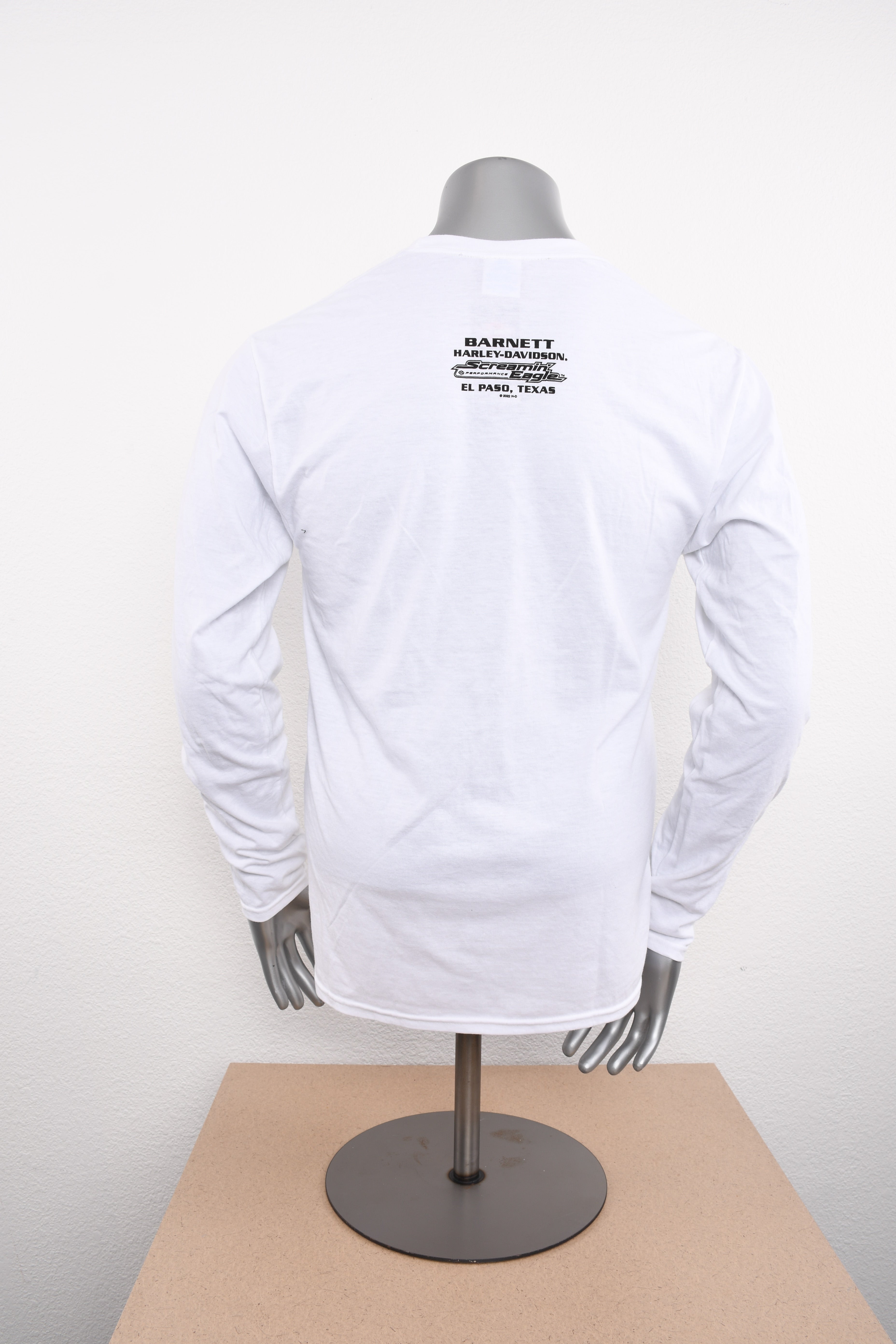 Licensed Product Mens Screamin Eagle Speed Side White Long Sleeve T-Shirt Secondary image