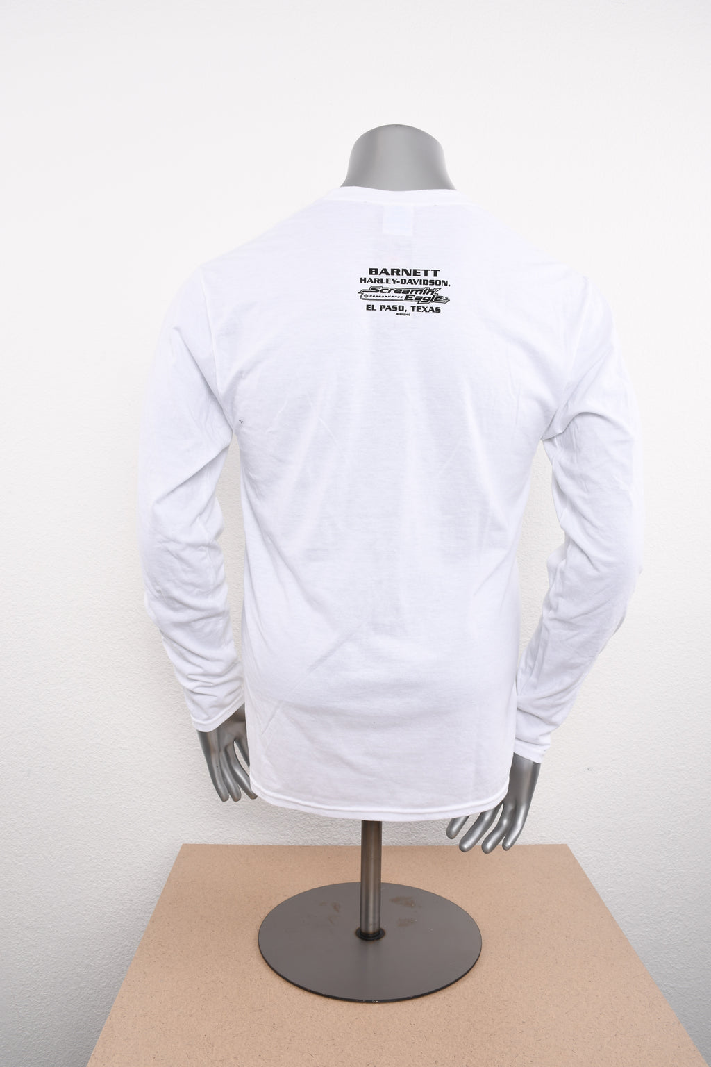 Licensed Product Mens Screamin Eagle Speed Side White Long Sleeve T-Shirt