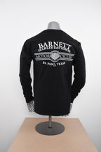 Licensed Product Mens Chrome Emblem Black Long Sleeve T-Shirt