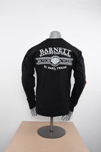 Licensed Product Mens Stamped Out Black Long Sleeve T-Shirt