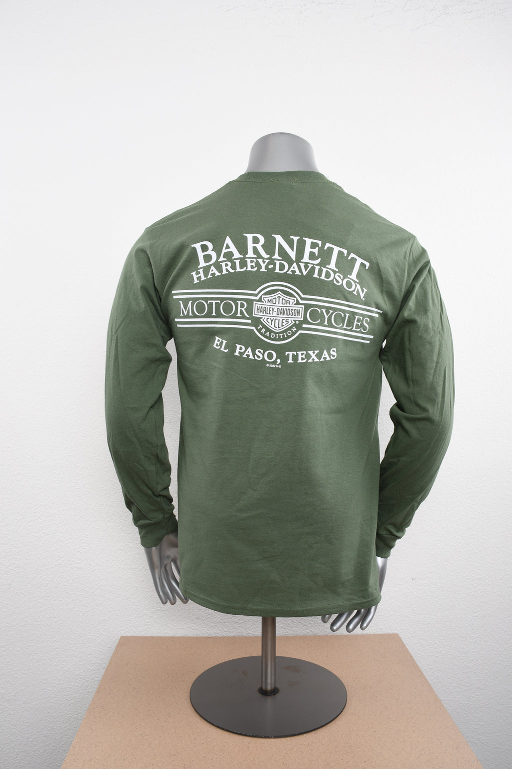 Licensed Product Mens Rider Scene Green Long Sleeve T-Shirt