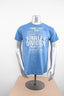 Licensed Product Mens Denim Label Winged Blue Short Sleeve T-Shirt