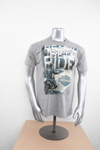 Licensed Product Mens MC Travel Rider Grey Short Sleeve T-Shirt