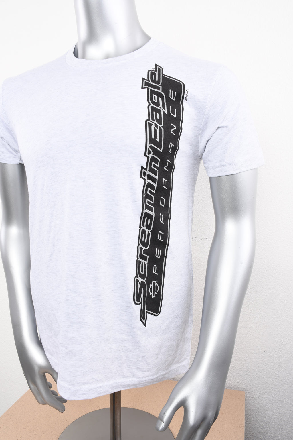 Licensed Product Mens Screamin Eagle Vert White Short Sleeve T-Shirt