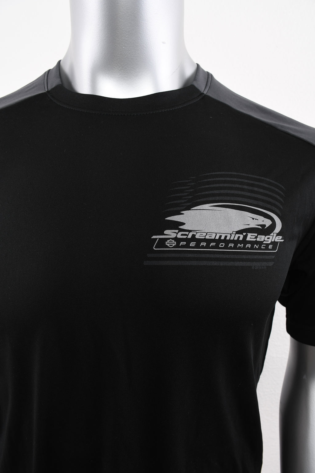 Licensed Product Mens Screamin Eagle Shake Performance Black Short Sleeve T-Shirt