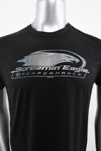 Licensed Product Mens Screamin Eagle Black Short Sleeve T-Shirt