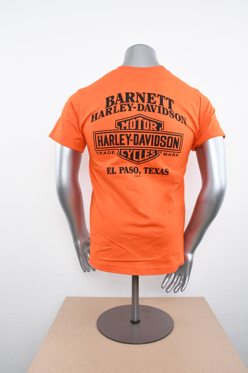 Licensed Product Mens Back In The Day Motorcycle Orange Short Sleeve T-Shirt