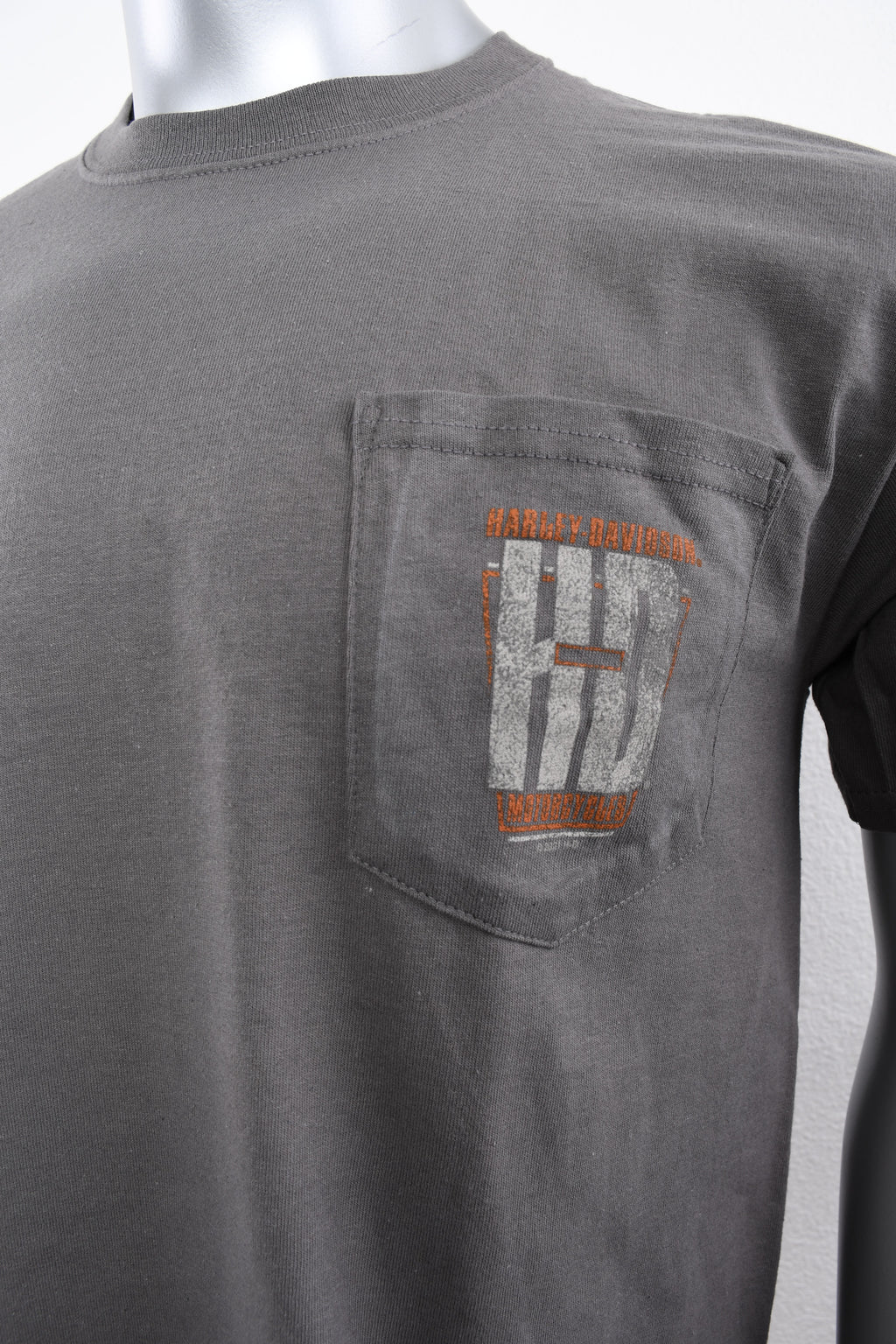Licensed Product Mens Pkt II Pocket Charcoal Short Sleeve T-Shirt