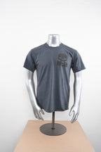 Licensed Product Mens HiD Willie G Skull Dyed Grey Short Sleeve T-Shirt