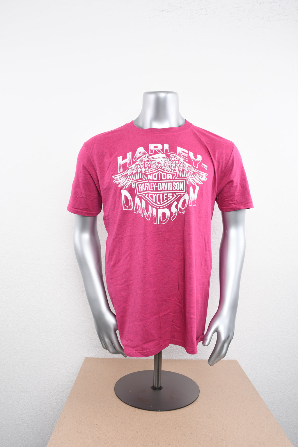 Licensed Product Mens Wing Curve Eagle Pink Short Sleeve T-Shirt