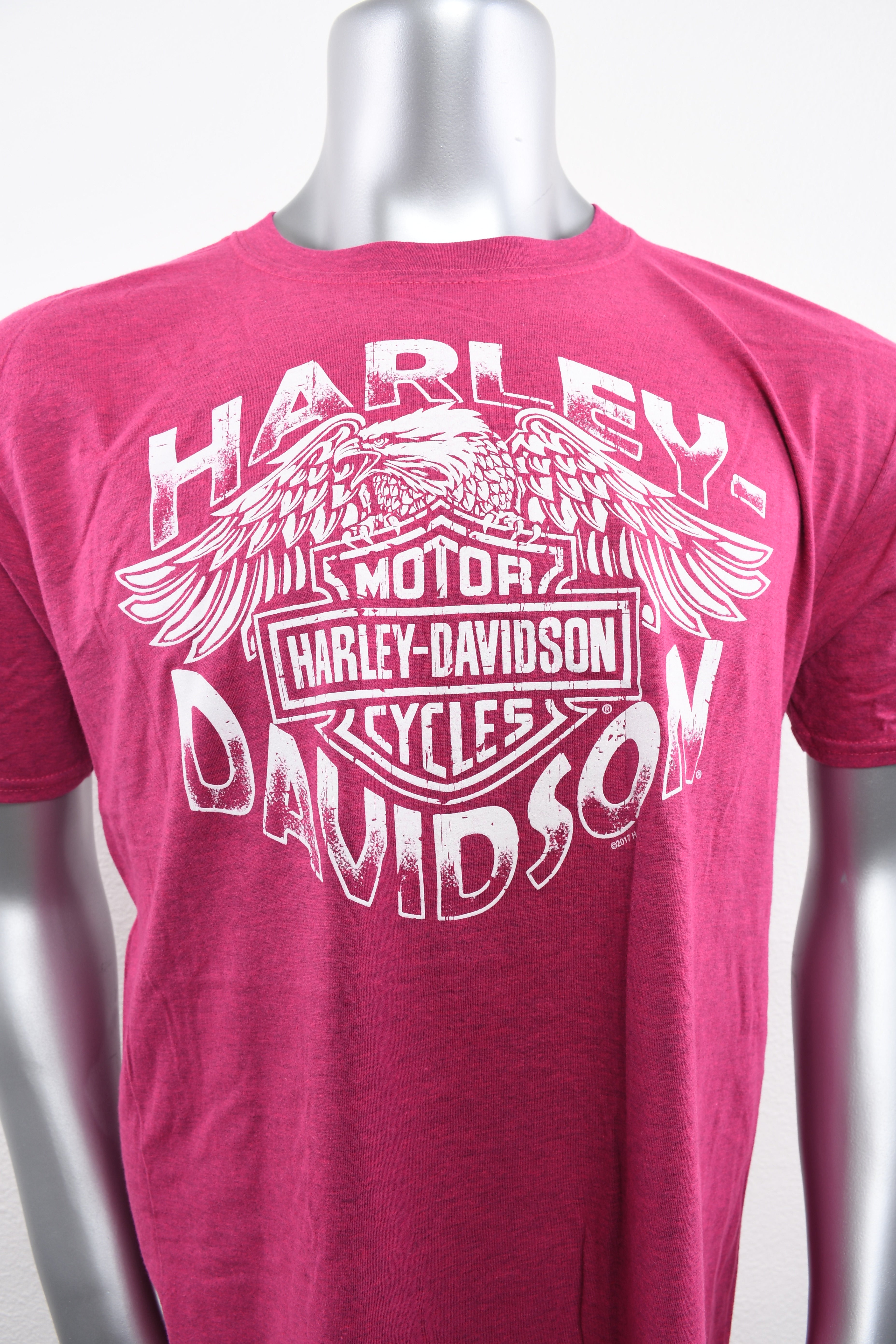 Licensed Product Mens Wing Curve Eagle Pink Short Sleeve T-Shirt Secondary image