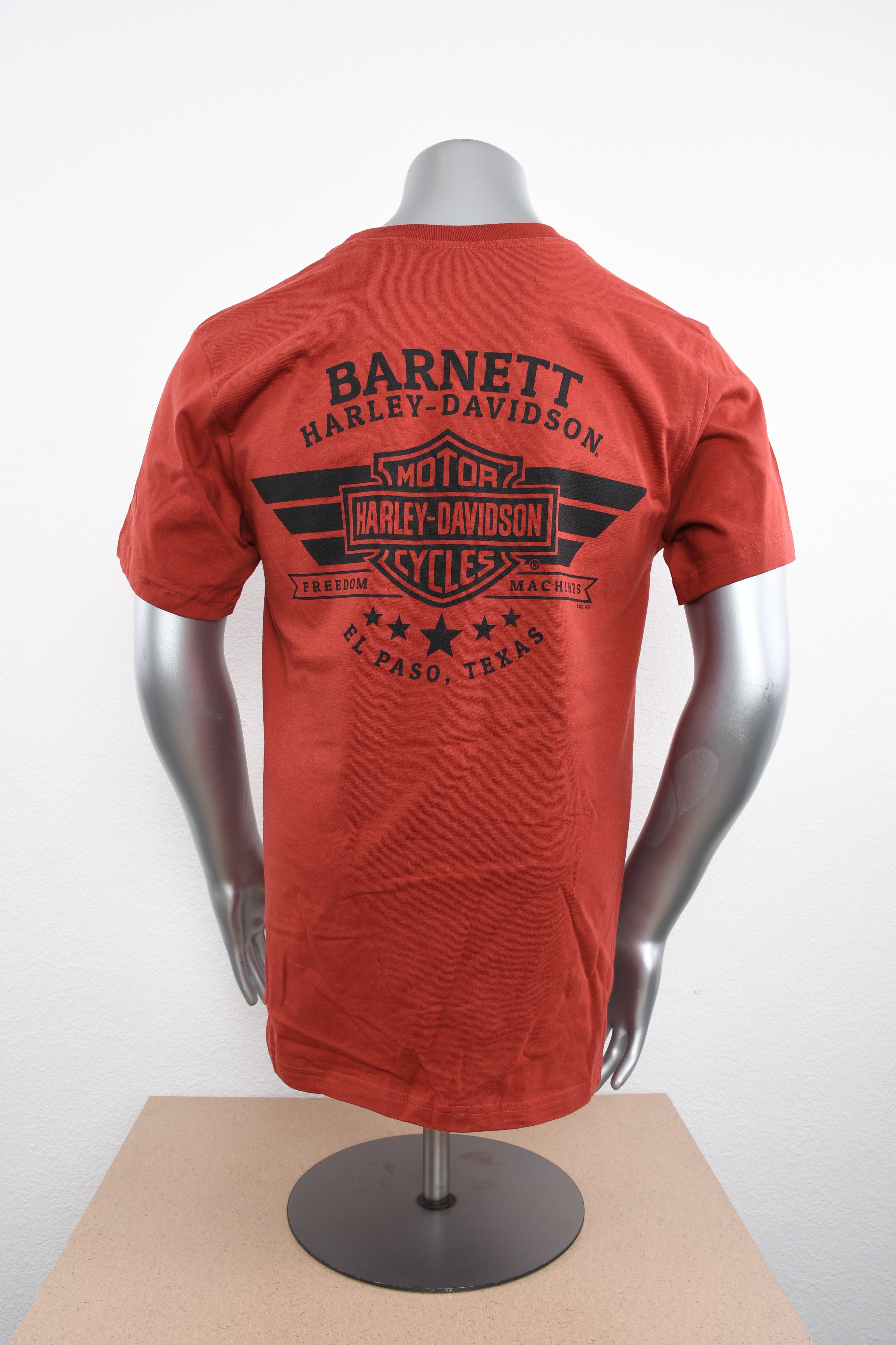 Licensed Product Mens Textie Willie G Skull Red Short Sleeve T