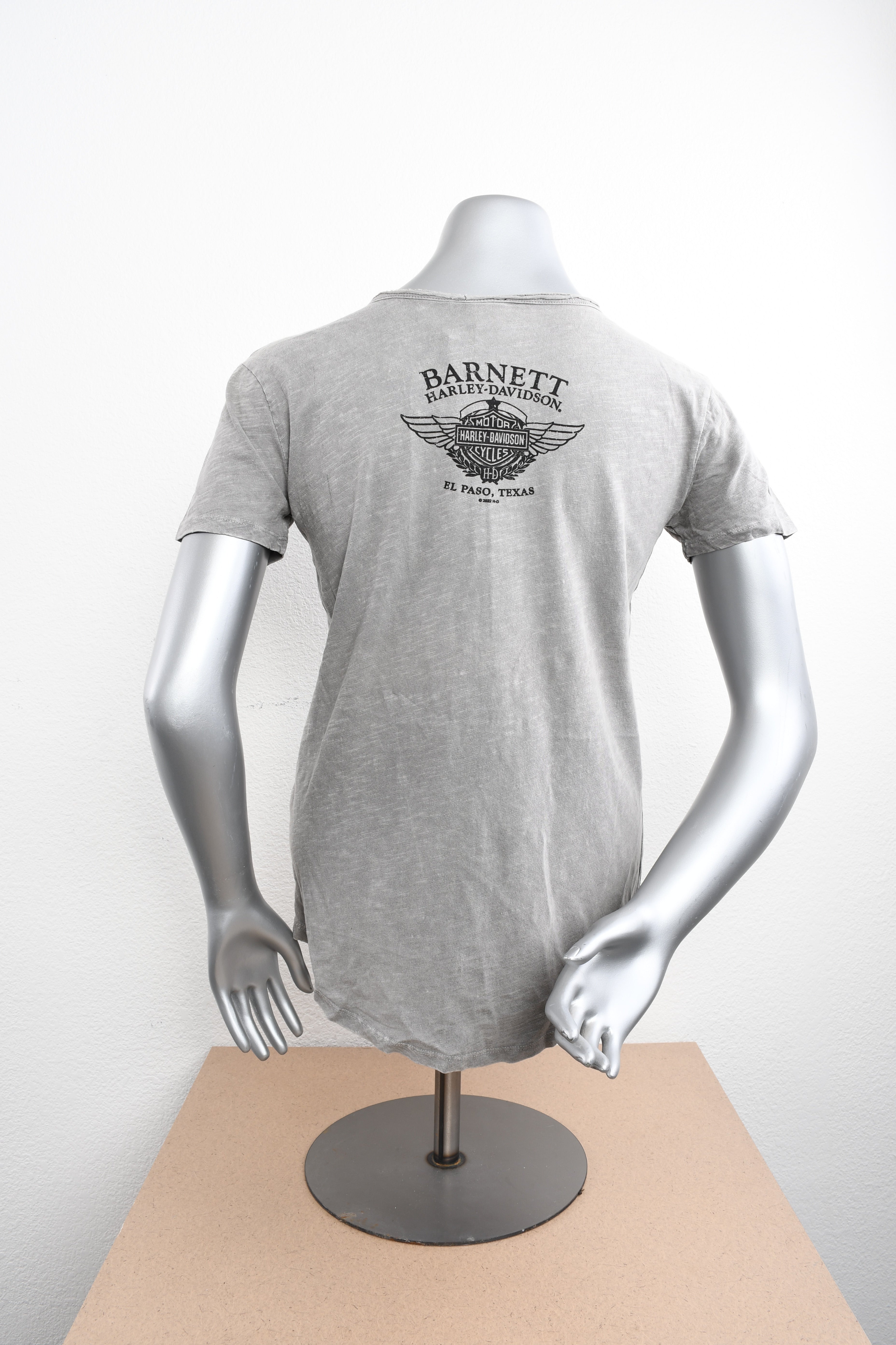 Licensed Product Womens Divide LC Wings Grey Short Sleeve T-Shirt