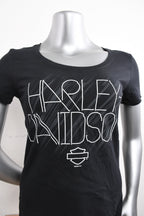 Licensed Product Womens Weld Black Short Sleeve T-Shirt