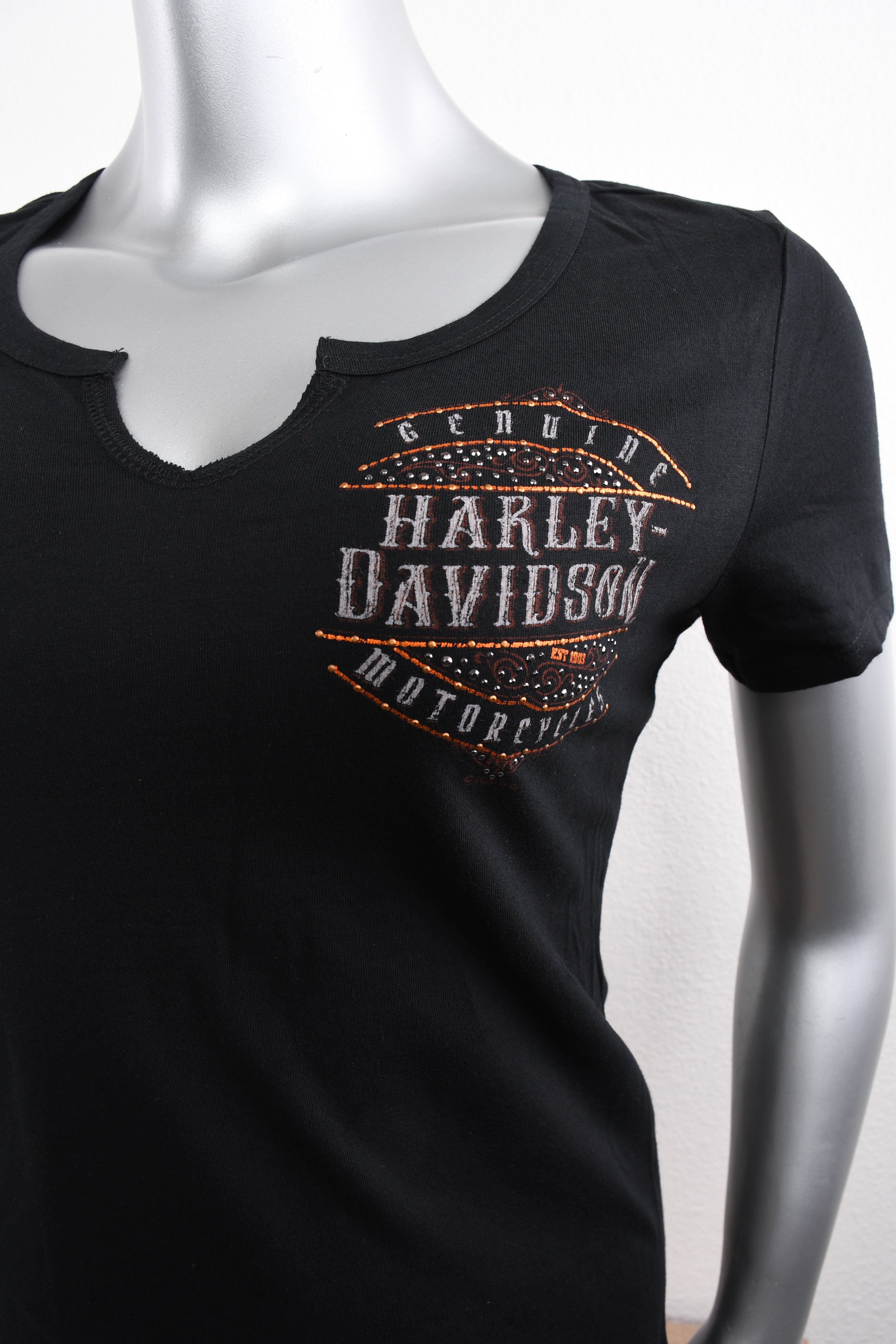 Licensed Product Womens Labelle Rhinestone Wings Black Short Sleeve T-Shirt Secondary image