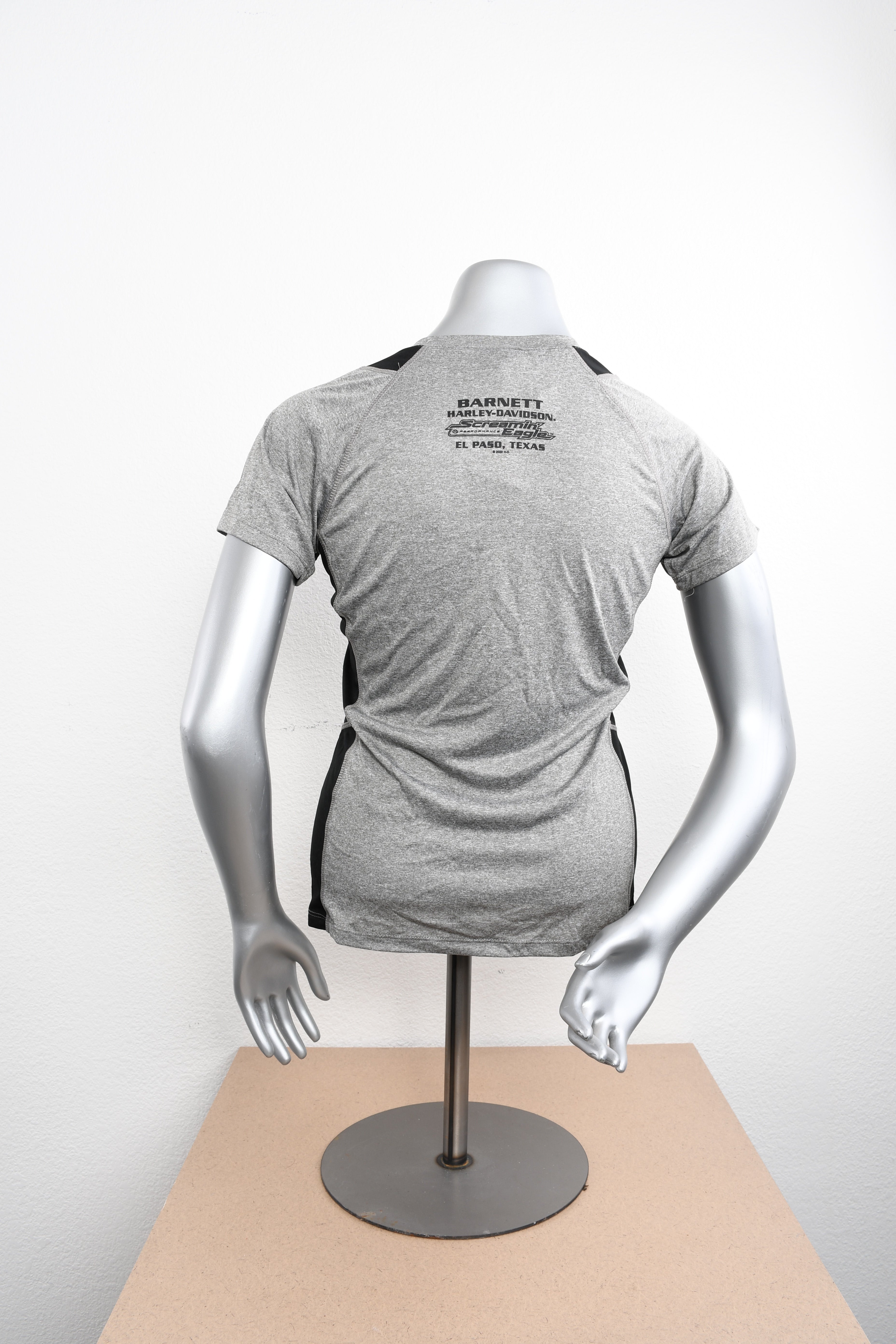 Licensed Product Womens Screamin Eagle Lines Grey Short Sleeve T-Shirt