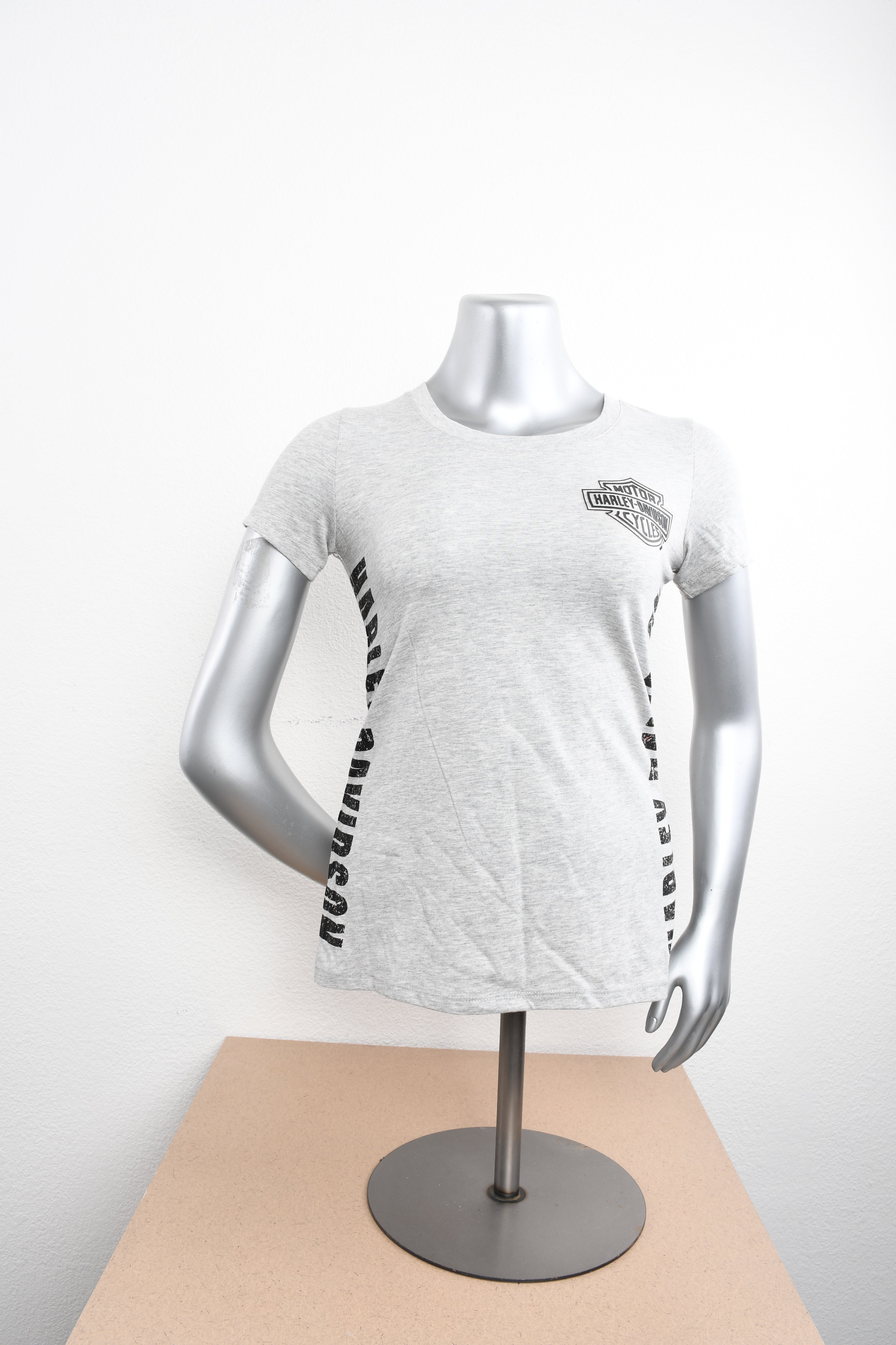 Licensed Product Womens Up Side II Grey Short Sleeve T-Shirt