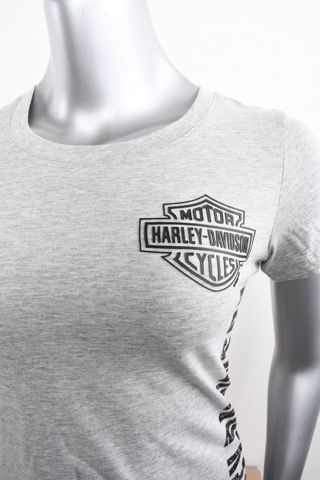 Licensed Product Womens Up Side II Grey Short Sleeve T-Shirt