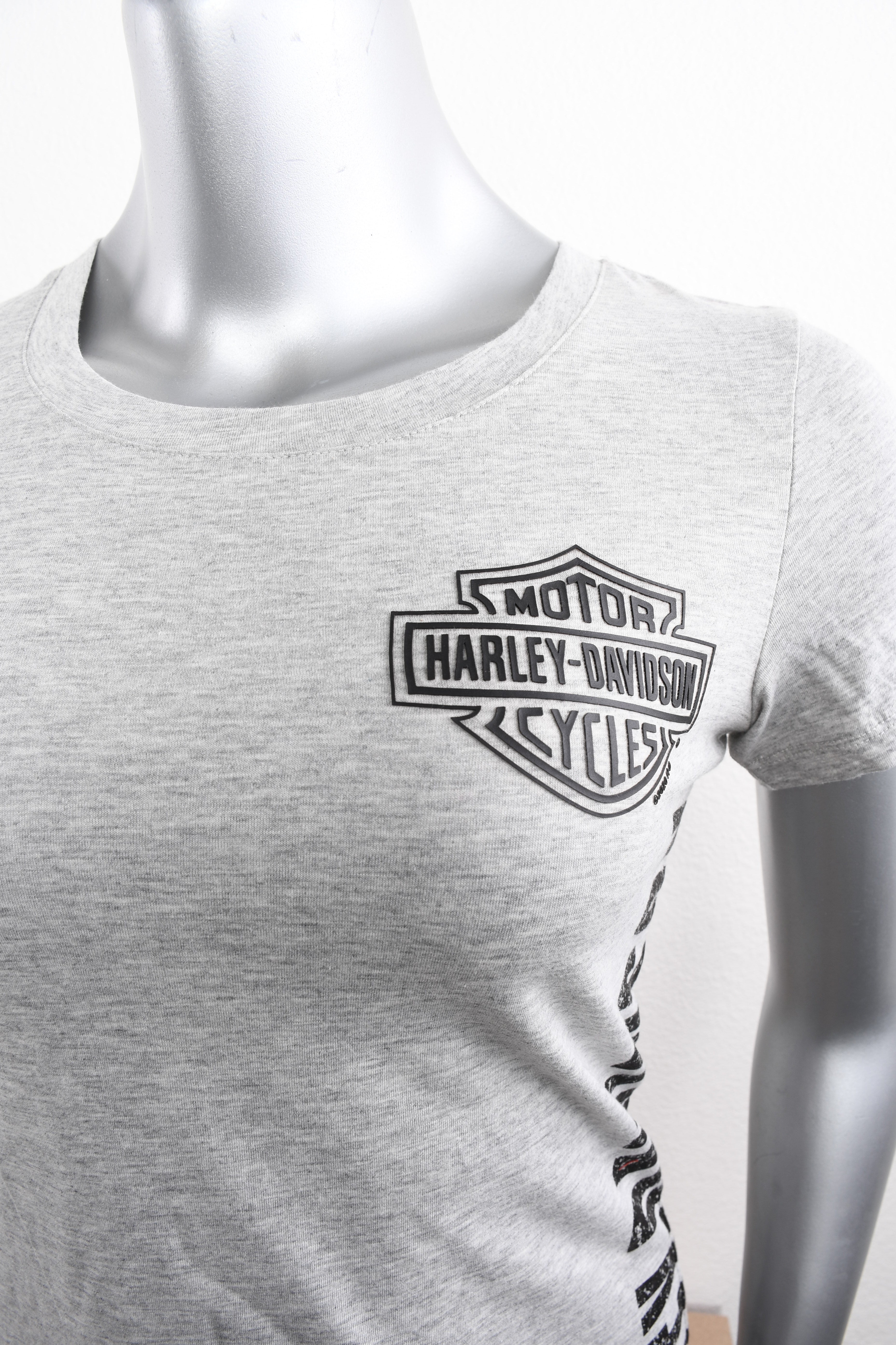 Licensed Product Womens Up Side II Grey Short Sleeve T-Shirt